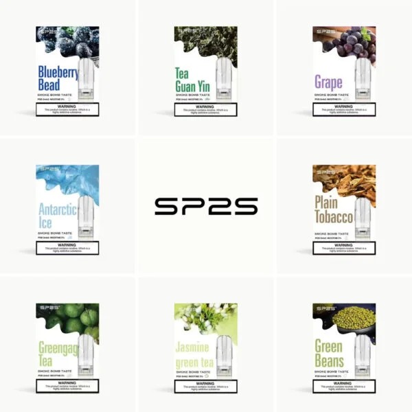 SP2S 一代煙彈-思博瑞原廠正品-透明發光設計-通用 RELX一代主機